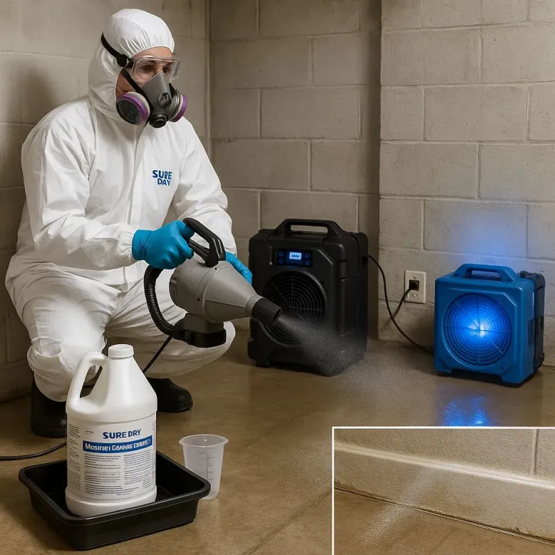 Sanitization and Odor Removal process in Bergen County, NJ