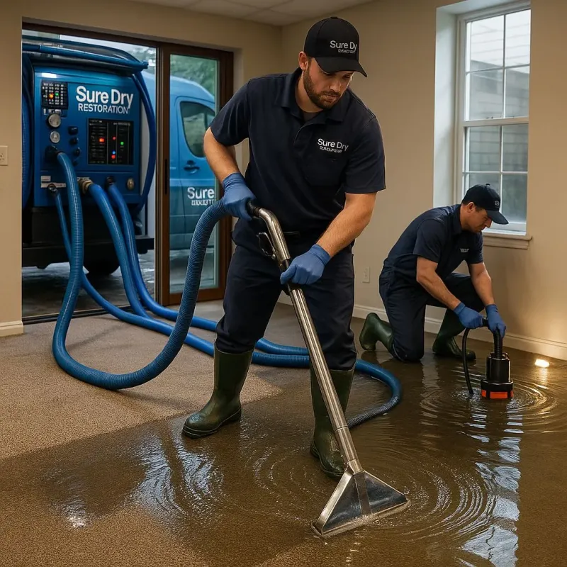Water Extraction and Removal process in Bergen County, NJ